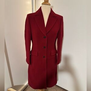 J. Crew Burgundy Women's Blazer Coat